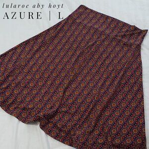 New With Tags LuLaRoe Azure Skirt L